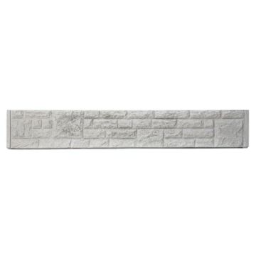 CONCRETE | BASE PANEL | ROCK FACE | 6' X 1'
