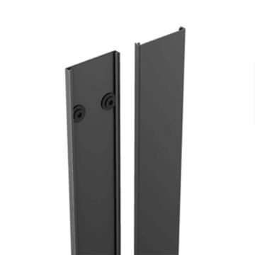 BIRKDALE DURAPOST | COVER STRIP & BUNGS | 2100MM | ANTHRACITE GREY