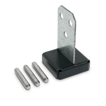 SIMPSON STRONG-TIE | CONCEALED POST BASE | 133 X 133 X 145 | CPT66Z | PRE-GALVANISED STEEL / EPOXY BLACK
