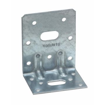 SIMPSON STRONG-TIE | REINFORCED ANGLE BRACKET | 75 X 65 X 48MM | E5/2C50 | PRE-GALVANISED MILD STEEL