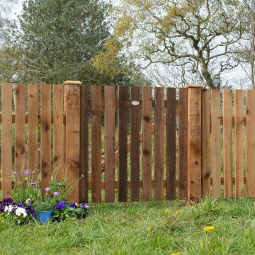 NWTT GATES | LEDGED & BRACED FLAT TOP PICKET | 0.9M X 0.9M