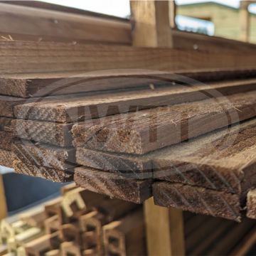 FENCE COMPONENT | ROUGH SAWN | UNGRADED | BRITISH | SOFTWOOD | FLAT CAPPING | 47 X 16MM