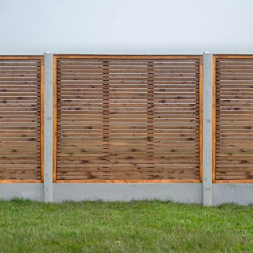 NWTT | FENCE PANEL | FRAMED SLATTED