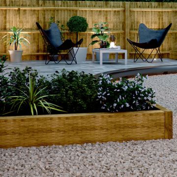 ROUGH SAWN | UNGRADED | BRITISH | SOFTWOOD | INCISED UC4 | SLEEPER | 2.4 X 250 X 125MM