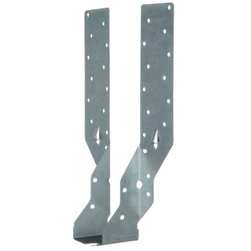 SIMPSON STRONG-TIE | JOIST HANGER WITH ADJUSTABLE HEIGHT STRAP | 440 X 150MM | JHA450/150 | PRE-GALVANISED MILD STEEL