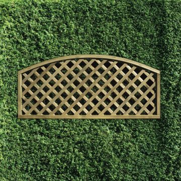 KDM | FENCE PANEL | TRELLIS | HEAVY DIAMOND LATTICE | CONVEX