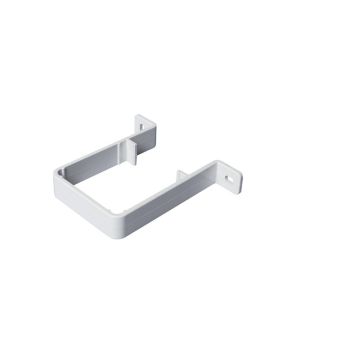 SWISH | GUTTERING | PIPE CLIP | SQUARE | WHITE