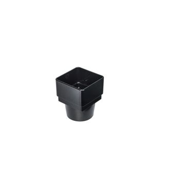 SWISH | GUTTERING | DOWNPIPE ADAPTOR | SQUARE / ROUND | GREY
