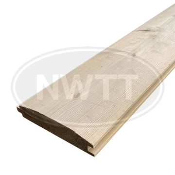WHITEWOOD | IMPORTED | SOFTWOOD | PROFILES | LOGLAP | LMTR X EX 100 X 22MM