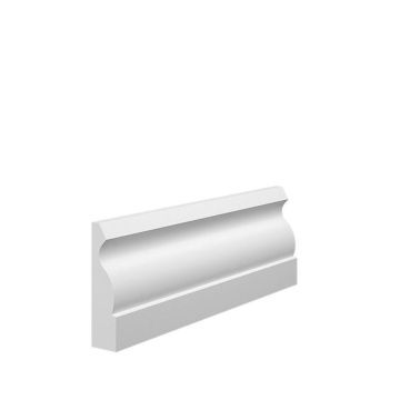 MDF PROFILES | ARCHITRAVE | OGEE | 75MM |  68 X 18MM | PRIMED WHITE