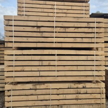 HARDWOOD | OAK | SLEEPER | 2.4 X 200 X 100MM | PREMIUM GRADE