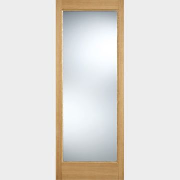 LPD | EXTERNAL | PATTERN 10 | DOUBLE GLAZED 1L | CLEAR | UNFINISHED | OAK