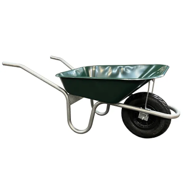 RELIANCE | WHEELBARROW | 90LTR | PNEUMATIC | GREEN