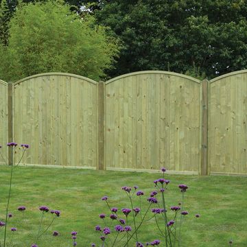 KDM | FENCE PANEL | TONGUE & GROOVE | ARCHED TOP