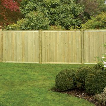 KDM | FENCE PANEL | TONGUE & GROOVE | FLAT TOP
