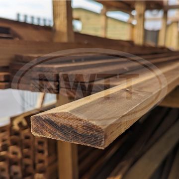 FENCE COMPONENT | ROUGH SAWN | UNGRADED | BRITISH | SOFTWOOD | T/W CAPPING | 61 X 20MM