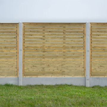 NWTT | FENCE PANEL | WIDE SLATTED