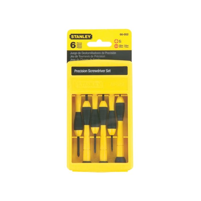 STANLEY | INSTRUMENT SCREWDRIVER SET | 6 PIECE main product photo