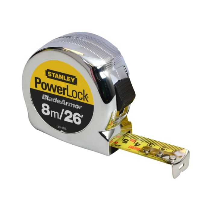 STANLEY | POWERLOCK® | TAPE MEASURE | 8M main product photo