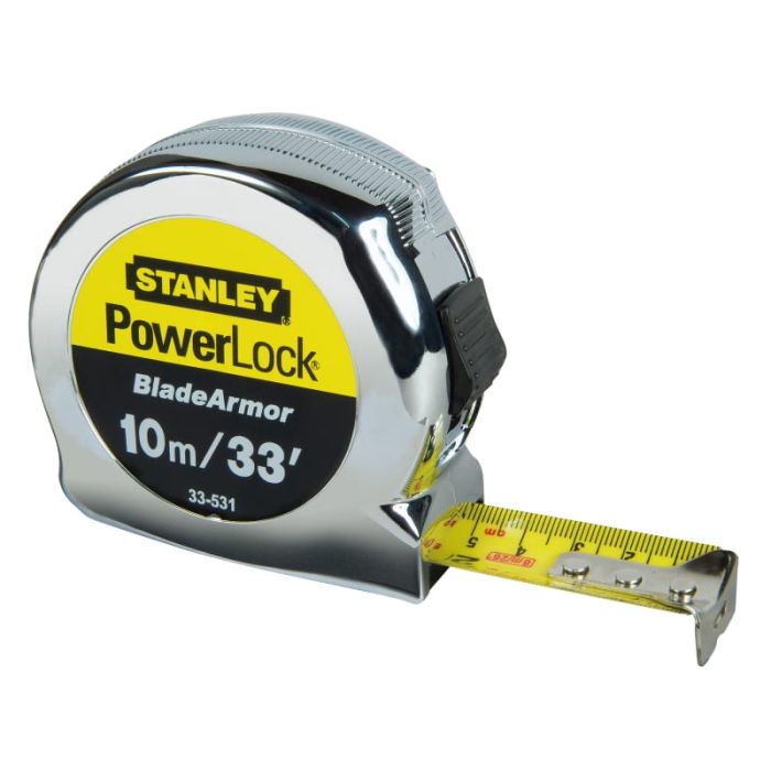 STANLEY | POWERLOCK® | TAPE MEASURE | 10M main product photo