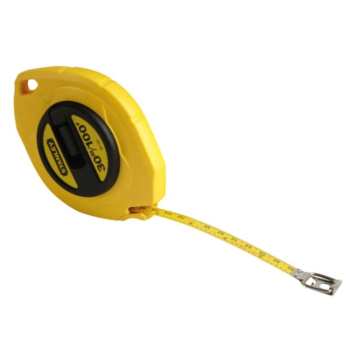 STANLEY | CLOSED CASE STEEL | TAPE MEASURE | 30M main product photo