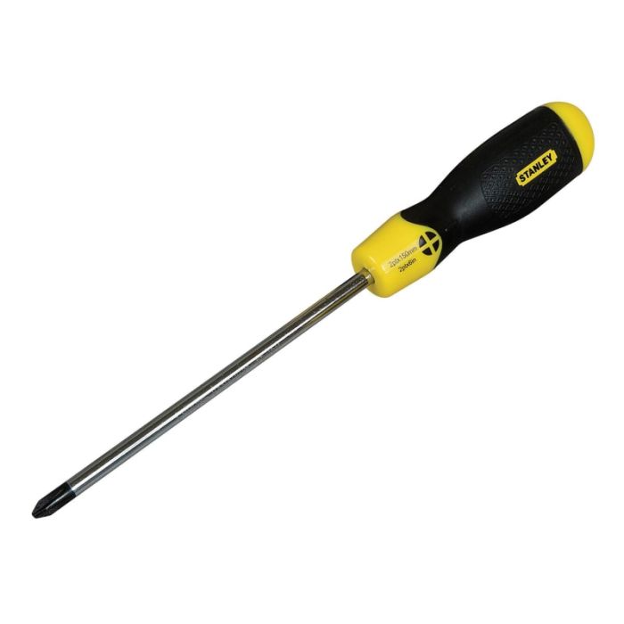 STANLEY | CUSHION GRIP | SCREWDRIVER | PZ2 | 100MM main product photo