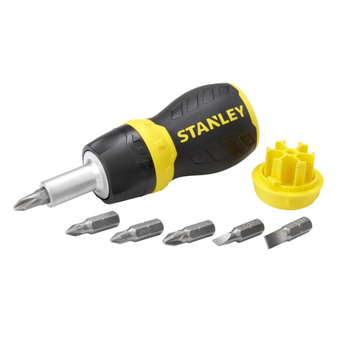 STANLEY | MULTIBIT RATCHET STUBBY & BITS main product photo