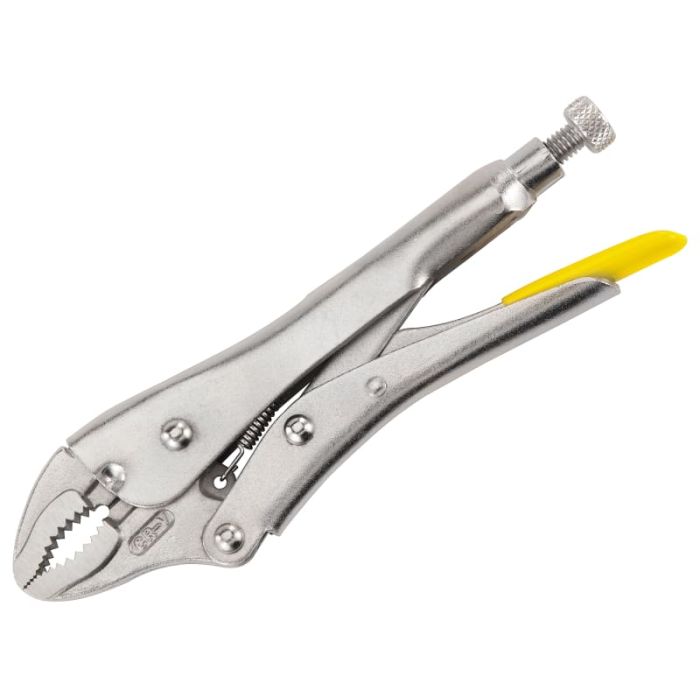 STANLEY | LOCKING PLIERS | CURVED JAW | 185MM main product photo