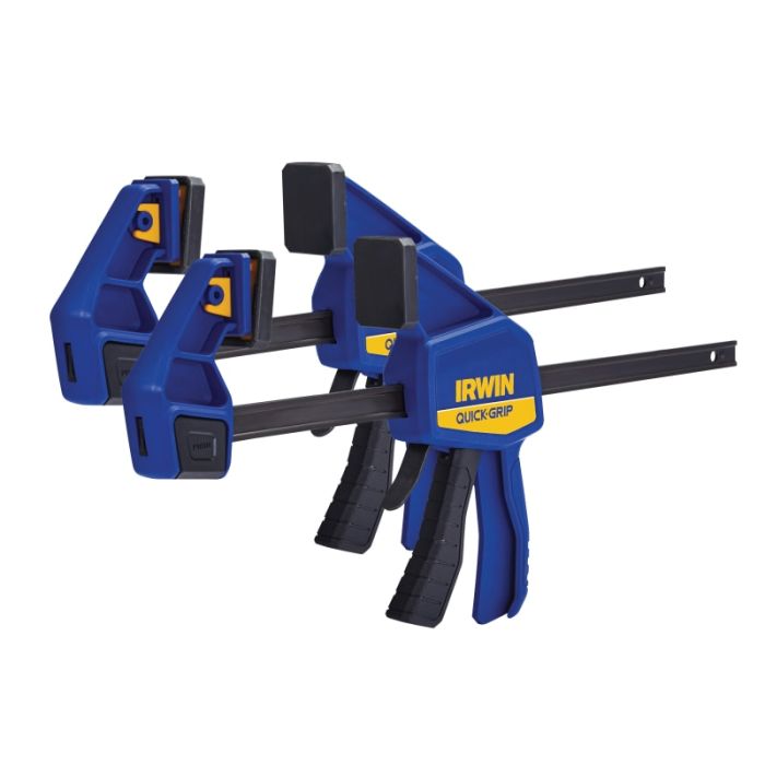 REAL DEALS XMAS 2024 | IRWIN | QUICK-GRIP | MEDIUM-DUTY BAR CLAMP | 300MM | PACK 2 main product photo