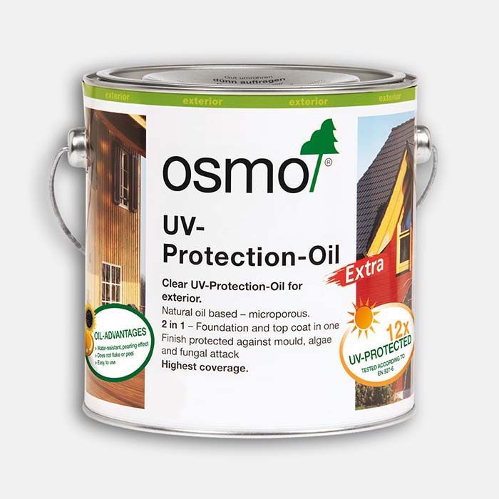 OSMO | EXTERIOR | 420 | UV-PROTECTION OIL EXTRA | CLEAR SATIN | 750ML main product photo