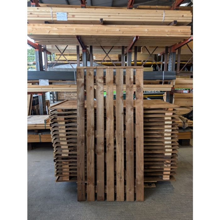 NWTT GATES | LEDGED & BRACED FLAT TOP PICKET | 0.9M X 1.8M main product photo