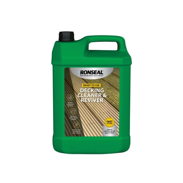 RONSEAL | DECKING CLEANER & REVIVER | 5L main product photo