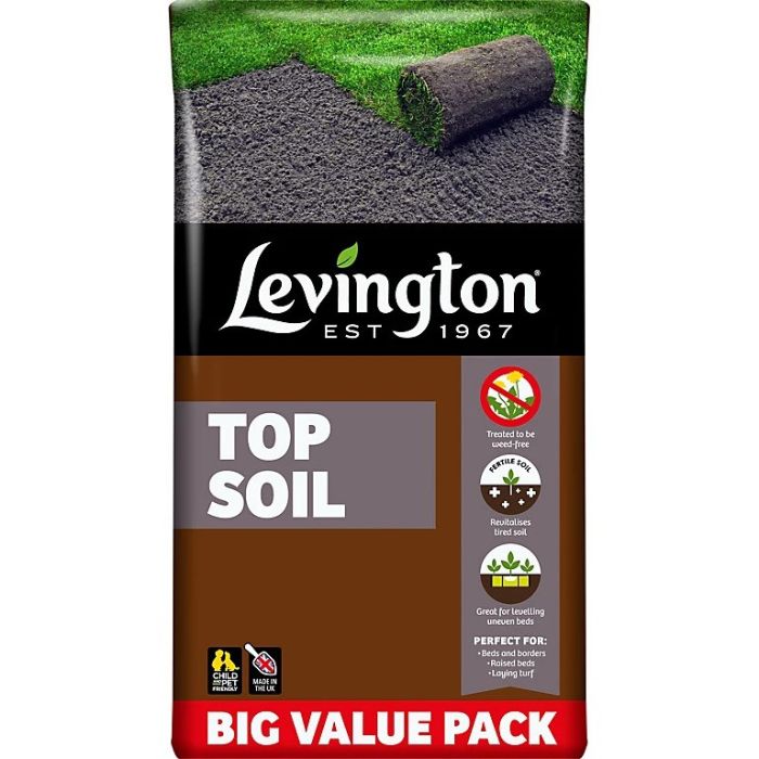 EVERGREEN | LEVINGTON | ORGANIC BLEND | TOP SOIL | PEAT FREE | 30L main product photo