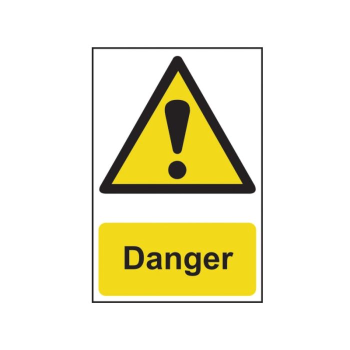 SCAN | SAFETY SIGN | DANGER | 200 X 300 | PVC main product photo