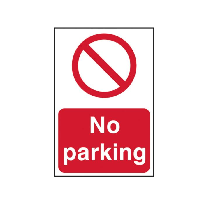 SCAN | SAFETY SIGN | NO PARKING | 200 X 300 | PVC main product photo