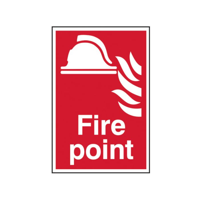SCAN | SAFETY SIGN | FIRE POINT | 200 X 300 | PVC main product photo