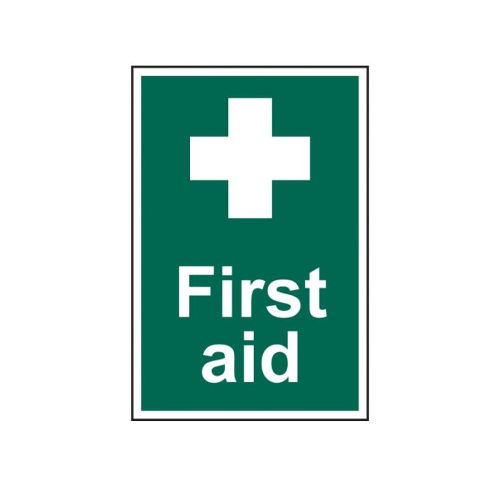 SCAN | SAFETY SIGN | FIRST AID | 200 X 300 | PVC main product photo