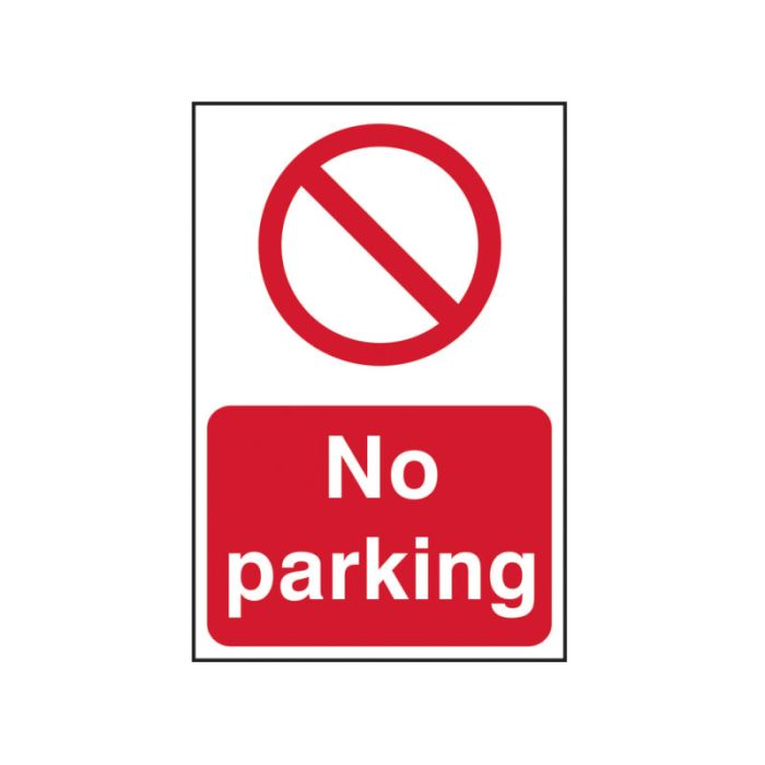SCAN | SAFETY SIGN | NO PARKING | 400 X 600 | PVC main product photo
