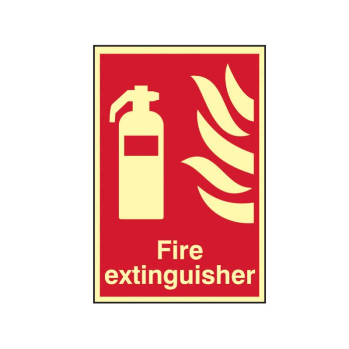 SCAN | SAFETY SIGN | FIRE EXTINGUISHER | PHOTOLUMINESCENT | 200 X 300 | PVC main product photo