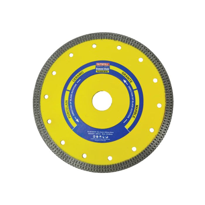 FAITHFULL | CUTTING DISC | DIAMOND | PORCELAIN | MASONRY | 180MM main product photo