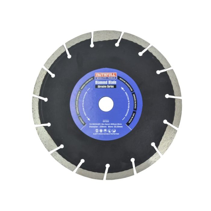 FAITHFULL | CUTTING DISC | DIAMOND | 230MM main product photo