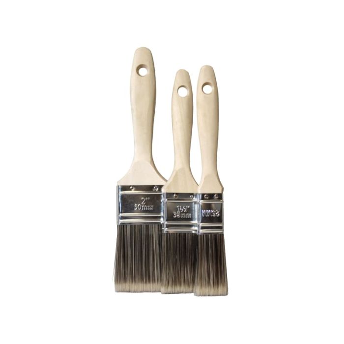 FAITHFULL | TRADESMAN SYNTHETIC PAINT BRUSH SET | 3 PIECE main product photo
