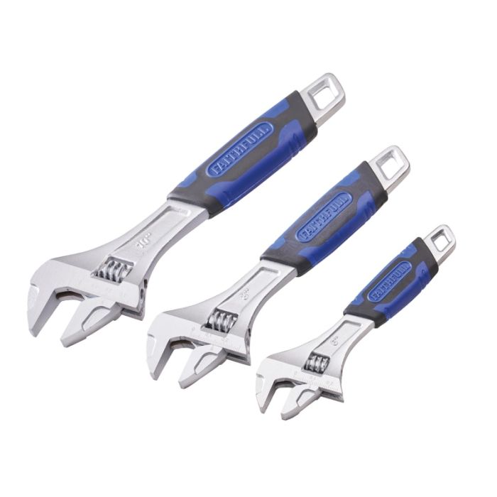 FAITHFULL | ADJUSTABLE SPANNER SET | 3 PIECE main product photo
