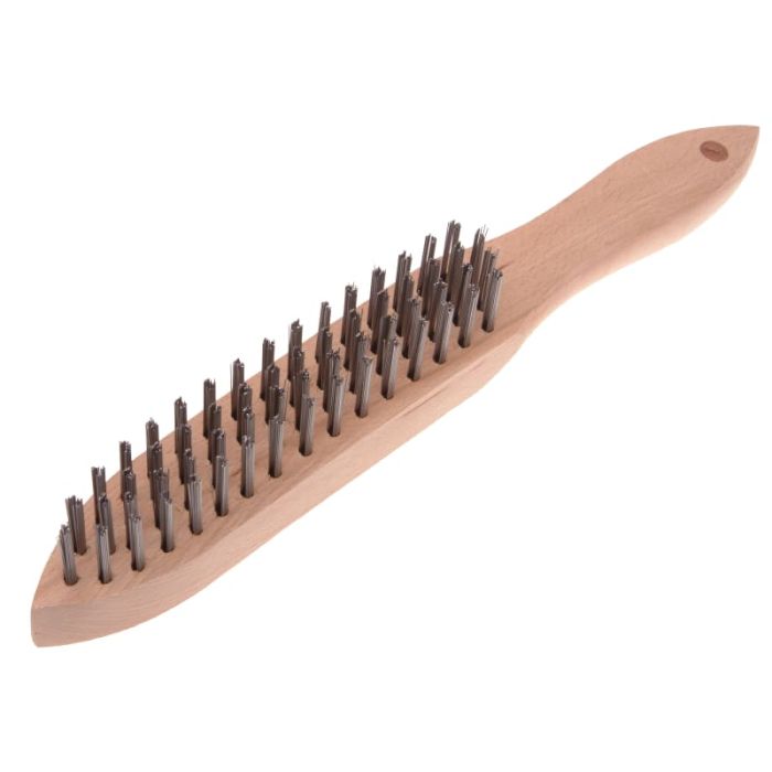 FAITHFULL | HEAVY-DUTY WIRE BRUSH | WOODEN HANDLE main product photo