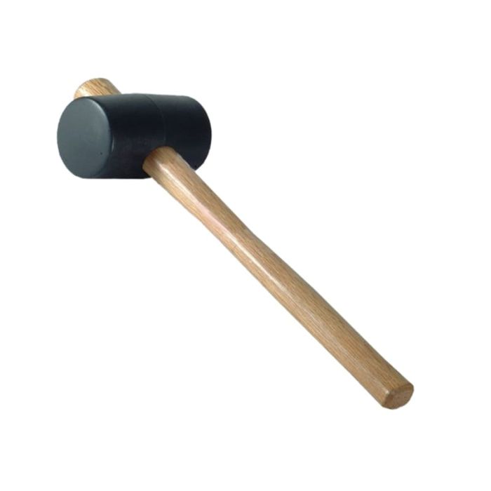 FAITHFULL | RUBBER MALLET | BLACK | 24OZ main product photo