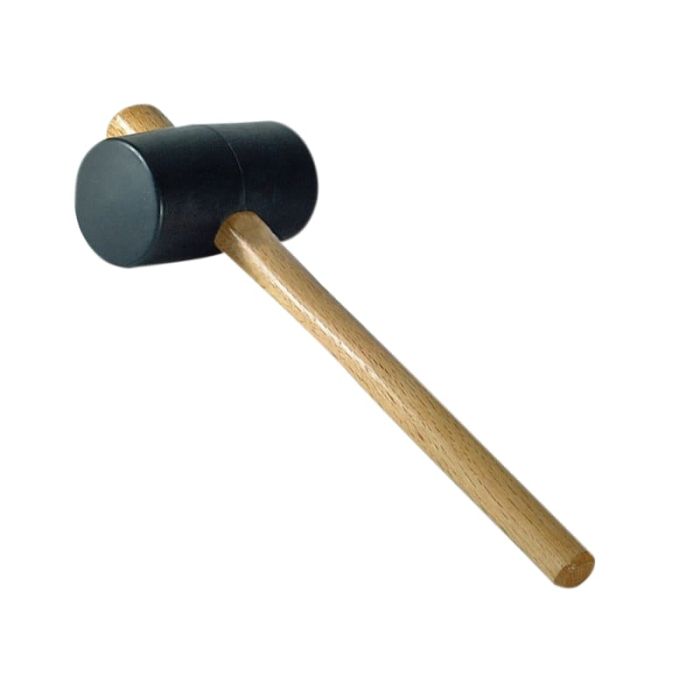 FAITHFULL | RUBBER MALLET | BLACK | 28OZ main product photo