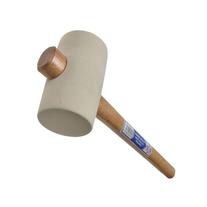 FAITHFULL | RUBBER MALLET | WHITE | 28OZ main product photo