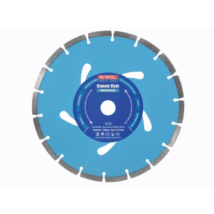 FAITHFULL | CUTTING DISC | DIAMOND | CONTRACT | MASONRY | 230MM main product photo