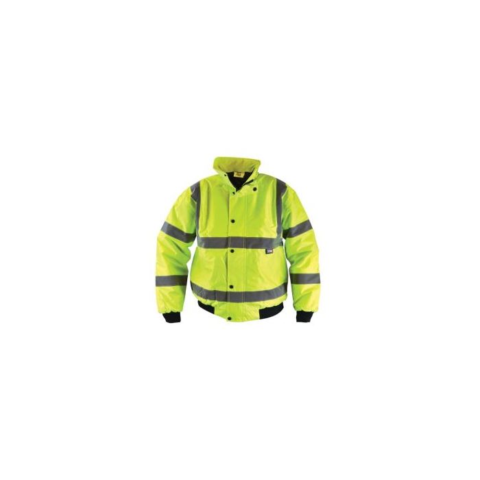 SCAN | CLOTHING | HI-VIS | BOMBER JACKET | YELLOW main product photo