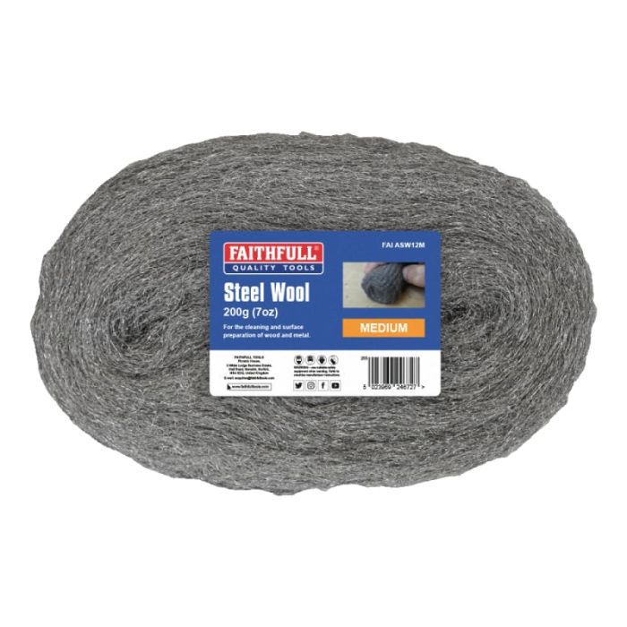 FAITHFULL | STEEL WOOL | MEDIUM | 200G main product photo
